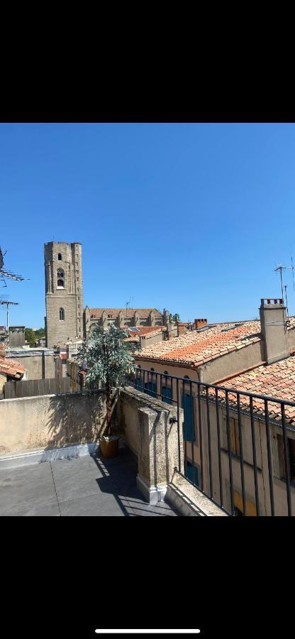 Rooftop Standing Place Carnot Carcassonne Exteriör bild